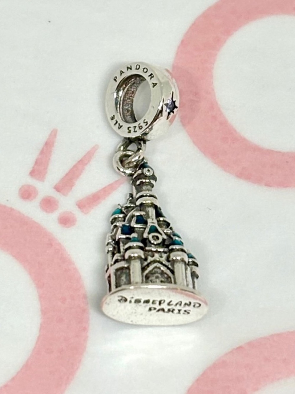 Pandora Disneyland Paris Sleeping Beauty Castle Charm - MINT CONDITION
